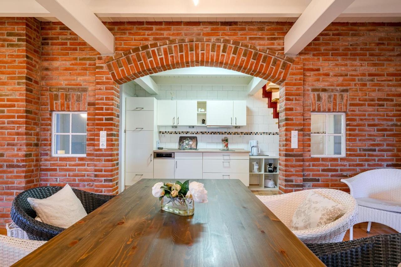 Gulfhof Butendiek - Ferienapartments ノイハルリンガージール エクステリア 写真